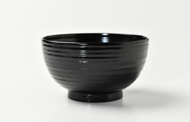 花田 欅 子供椀 黒