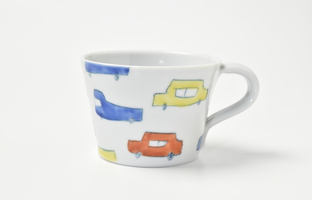 村田菜穂美 ミニマグカップ くるま