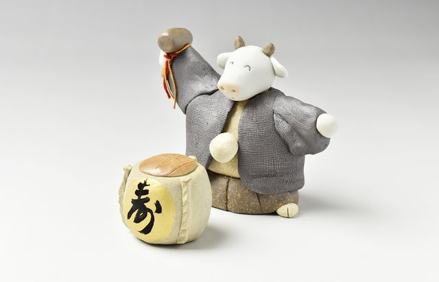 長ぶき窯 干支 丑 ｜ 暮らしのうつわ花田 和食器 通販