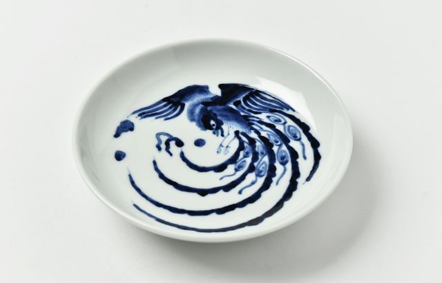 岩永浩 鳳凰丸文5寸皿 ｜ 暮らしのうつわ花田 和食器 通販