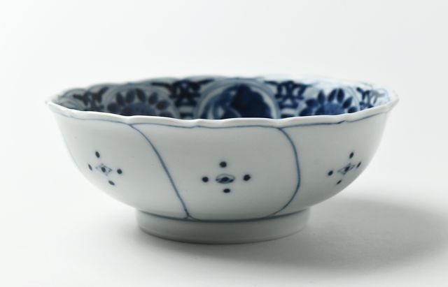 岩永 浩 芙蓉手花鳥文輪花深向付 ｜ 暮らしのうつわ花田 和食器 通販