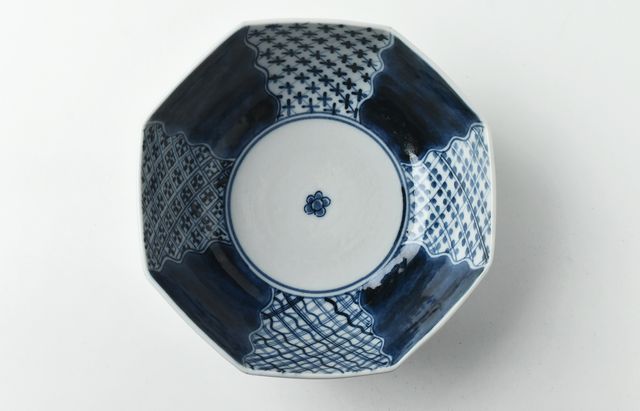 海野裕 30 小紋八角鉢 ｜ 暮らしのうつわ花田 和食器 通販