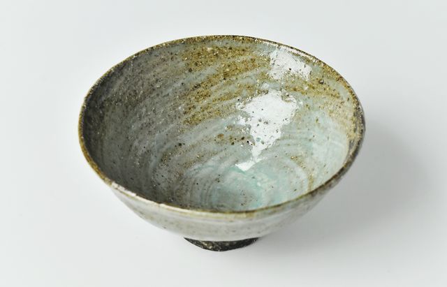 吉田学 青刷毛目飯碗 ｜ 暮らしのうつわ花田 和食器 通販