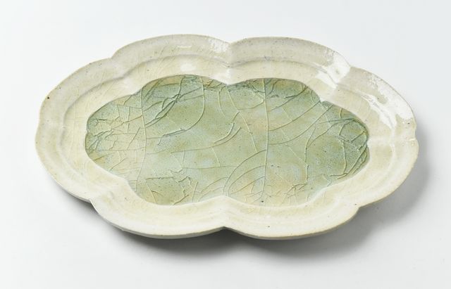 雪ノ浦裕一 灰釉モッコトレー皿 ｜ 暮らしのうつわ花田 和食器 通販