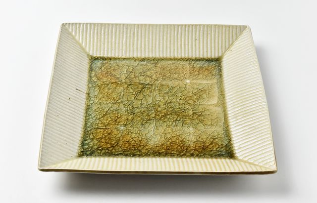 古美術品◼️釉薬の流れや溜まりがかなりステキな大きい深いお皿、大鉢、花瓶？花道具？ 多重掛け釉だれ大鉢」☆福岡天神教室☆陶芸会員さんの名作品紹介