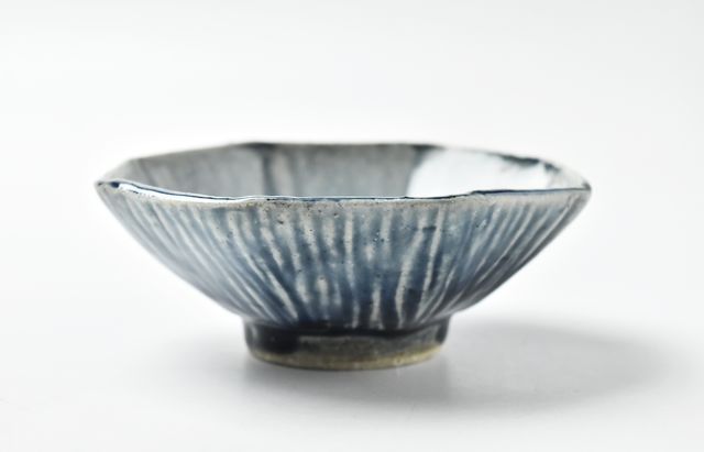 雪ノ浦裕一 藍釉八角豆鉢 ｜ 暮らしのうつわ花田 和食器 通販