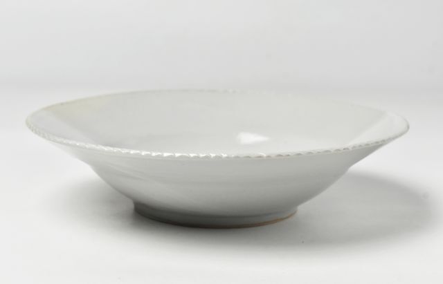 安齋新・厚子 39 白磁ギザギザリム鉢 ｜ 暮らしのうつわ花田 和食器 通販