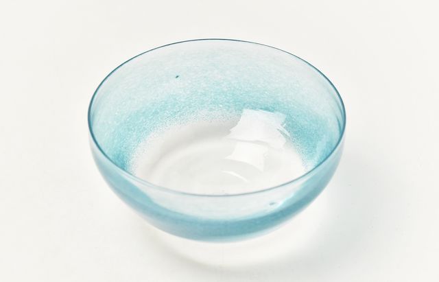 河上智美 ピンブロー小鉢（トルコブルー） ｜ 暮らしのうつわ花田 和