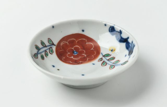 中尾万作 33 更紗花文小皿 ｜ 暮らしのうつわ花田 和食器 通販