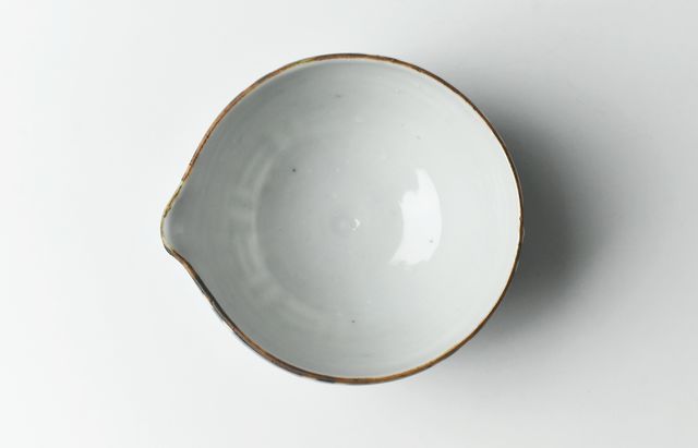 中尾万作 21 染付割付文片口鉢 ｜ 暮らしのうつわ花田 和食器 通販