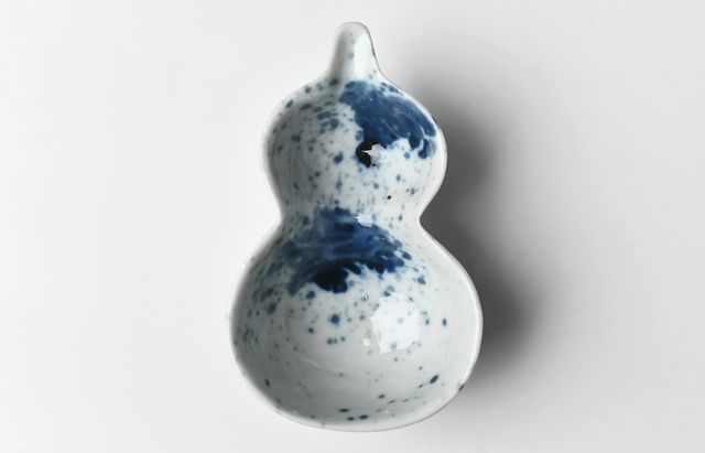 中尾万作 64 吹墨ひさご型向付 ｜ 暮らしのうつわ花田 和食器 通販