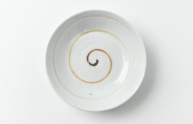 中尾万作 3 サビ渦巻浅鉢 ｜ 暮らしのうつわ花田 和食器 通販