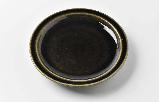 余宮隆 古作 飴釉 刷毛目 大鉢 新品 余宮隆 古作 飴釉 刷毛目 大鉢 新品