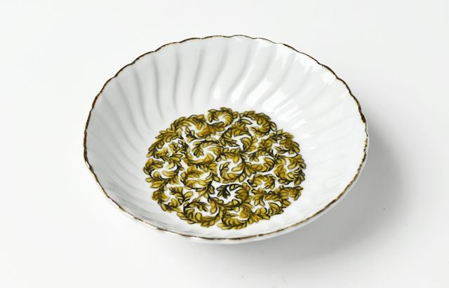 浦陽子 10 黄唐草捻4.5寸深皿 ｜ 暮らしのうつわ花田 和食器 通販