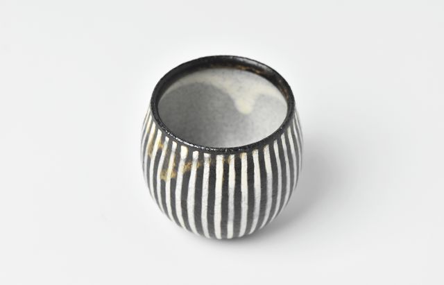 増渕篤宥 61 小湯呑（トクサ） ｜ 暮らしのうつわ花田 和食器 通販