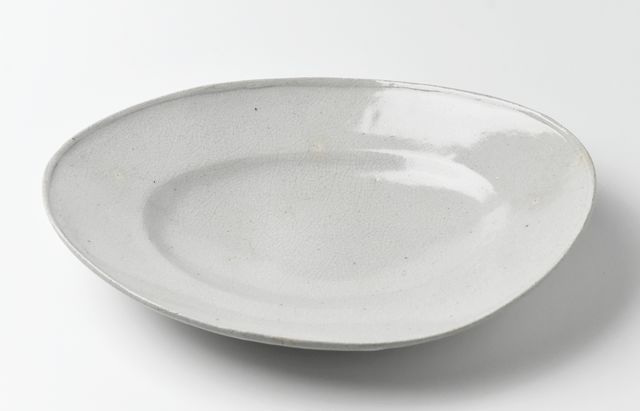 林拓児 7 貫入楕円皿大 ｜ 暮らしのうつわ花田 和食器 通販