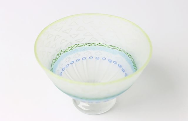 生島明水 アイスクリームグラスHI ｜ 暮らしのうつわ花田 和食器 通販