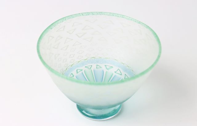 生島明水 アイスクリームグラスHJ ｜ 暮らしのうつわ花田 和食器 通販