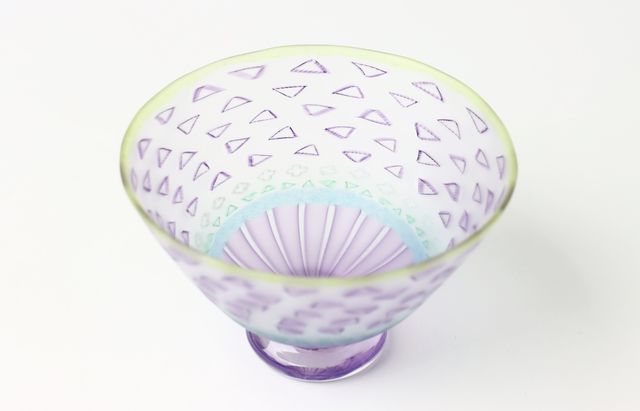 生島明水 アイスクリームグラスHU ｜ 暮らしのうつわ花田 和食器 通販