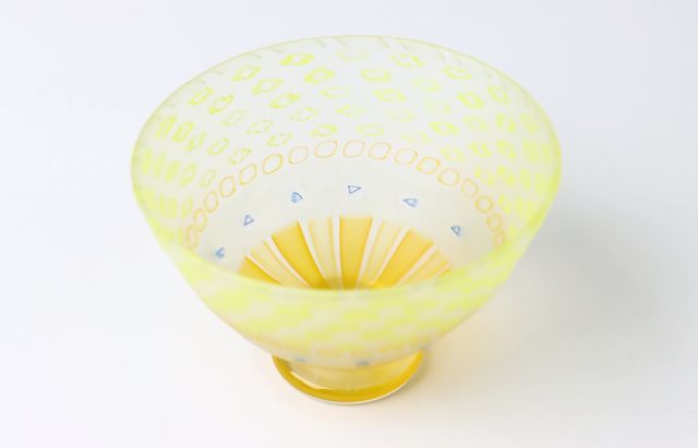 生島明水 アイスクリームグラスHW ｜ 暮らしのうつわ花田 和食器 通販