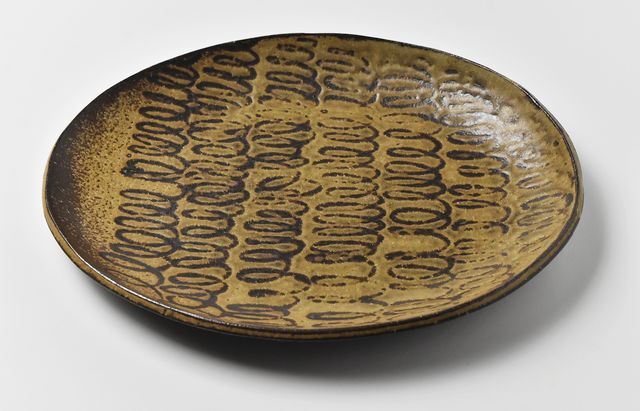 城進 6A 鉄絵オーバル皿大 ｜ 暮らしのうつわ花田 和食器 通販