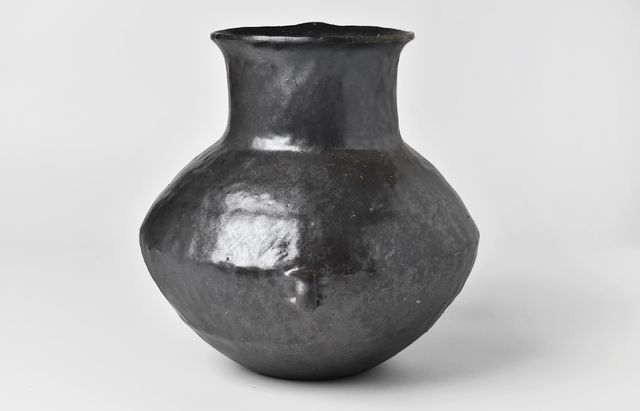 相馬 壺 訳アリ 口直し 大壺 時代物 鉄釉 相馬 壺 訳アリ 口直し 大壺 時代物 鉄釉 【公式通販】