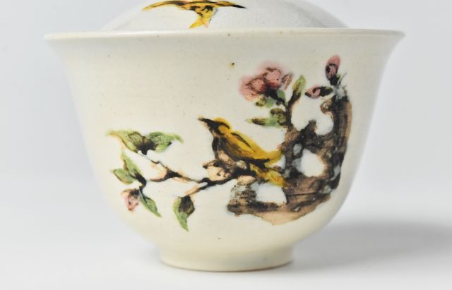 松本郁美　灰釉　掻き落とし　輪花　豆皿 3枚セット 松本郁美 灰釉 掻き落とし 輪花 豆皿 3枚セット