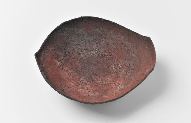 野口悦士 214 赤錆 蓮弁 ｜ 暮らしのうつわ花田 和食器 通販