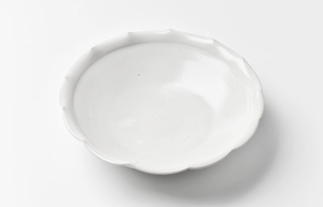 野口悦士 121 5寸輪花皿 ｜ 暮らしのうつわ花田 和食器 通販