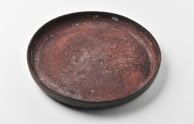 野口悦士 206 赤錆 平鉢 ｜ 暮らしのうつわ花田 和食器 通販