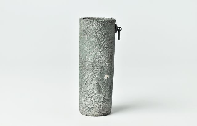 野口悦士 270 緑青 筒掛花入SS ｜ 暮らしのうつわ花田 和食器 通販