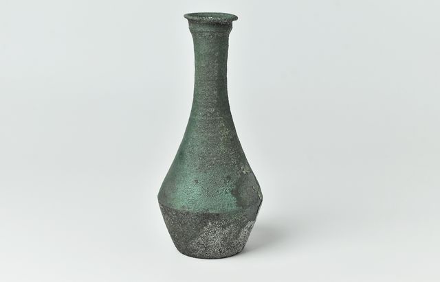 野口悦士 290 緑青 ボトル ｜ 暮らしのうつわ花田 和食器 通販