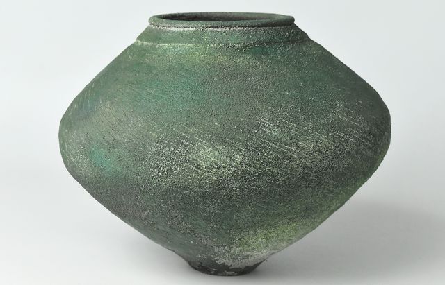 野口悦士 295 緑青壺 ｜ 暮らしのうつわ花田 和食器 通販