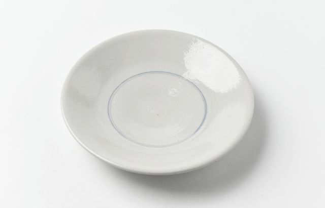 水垣千悦 110 染付ポッカリ皿4.5寸 ｜ 暮らしのうつわ花田 和食器 通販