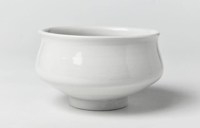 水垣千悦 33 白磁グラノラ碗 ｜ 暮らしのうつわ花田 和食器 通販