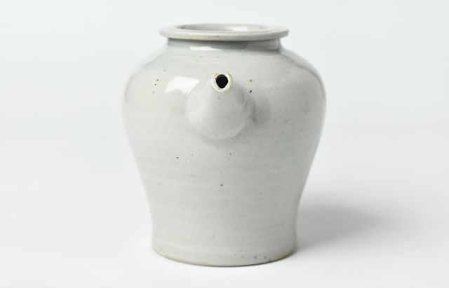 日高伸治 1A ティーポットL青白磁 ｜ 暮らしのうつわ花田 和食器 通販