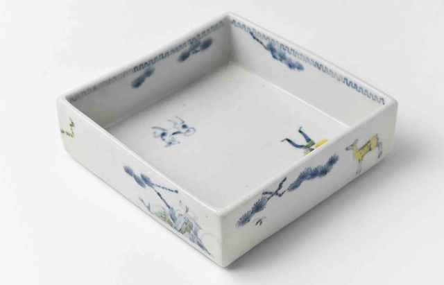 日高直子 11A 正方脚付5寸陶箱 ｜ 暮らしのうつわ花田 和食器 通販