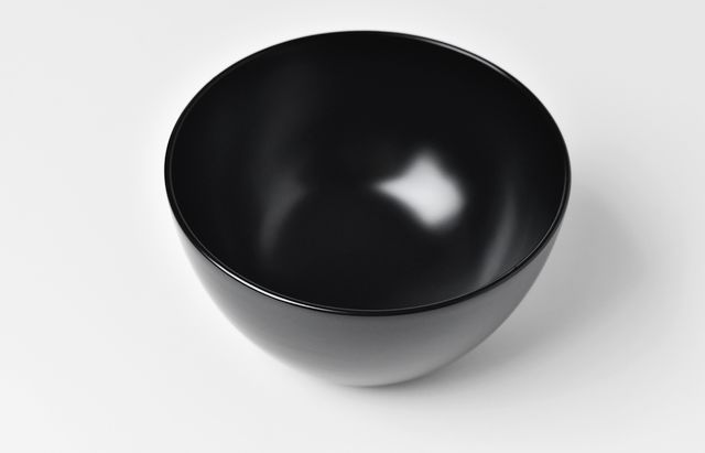 ふじい製作所 51 スープボウル 上塗り 黒 ｜ 暮らしのうつわ花田 和