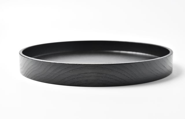 ふじい製作所 70 栗の盆 漆 240/30 ｜ 暮らしのうつわ花田 和食器 通販