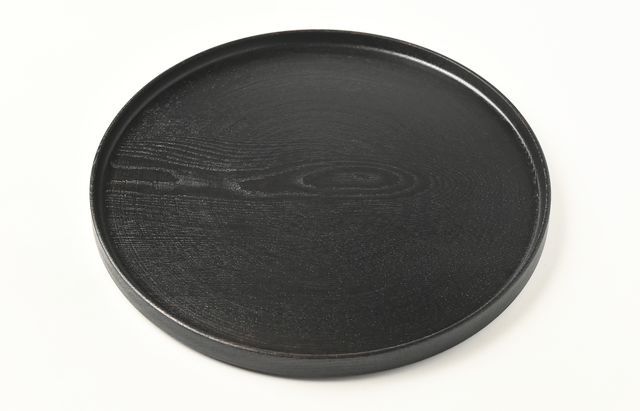 ふじい製作所 26A 欅の盆 漆 ｜ 暮らしのうつわ花田 和食器 通販