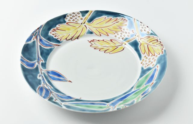 古川桜 59 ボタニカルプレート26cm ｜ 暮らしのうつわ花田 和食器 通販