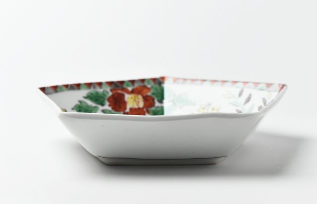 古川桜 5B 猪鹿蝶五角中鉢 ｜ 暮らしのうつわ花田 和食器 通販