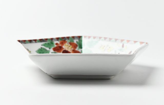 古川桜 5C 猪鹿蝶五角中鉢 ｜ 暮らしのうつわ花田 和食器 通販