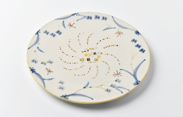 矢島操 29H イロエ絵がわりプレート ｜ 暮らしのうつわ花田 和食器 通販
