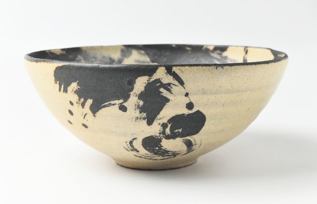 三山形　小鉢　輪島塗　10客　腕　骨董　漆器　和食器 矢島操 10B 灰釉墨絵鉢 ｜ 暮らしのうつわ花田 和食器 通販