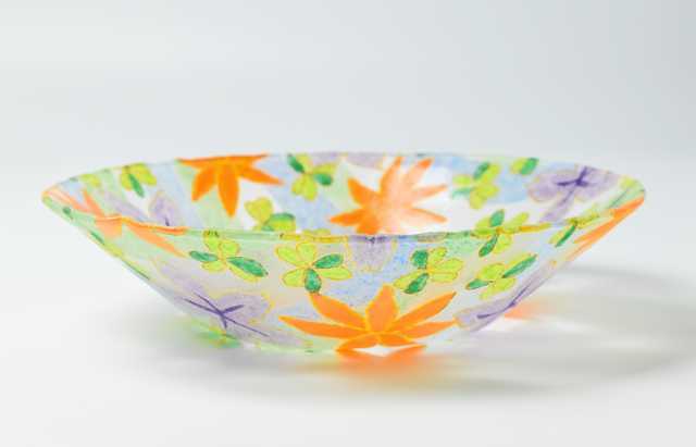 葛和万紀 1 salad bowl（flower） ｜ 暮らしのうつわ花田 和食器 通販