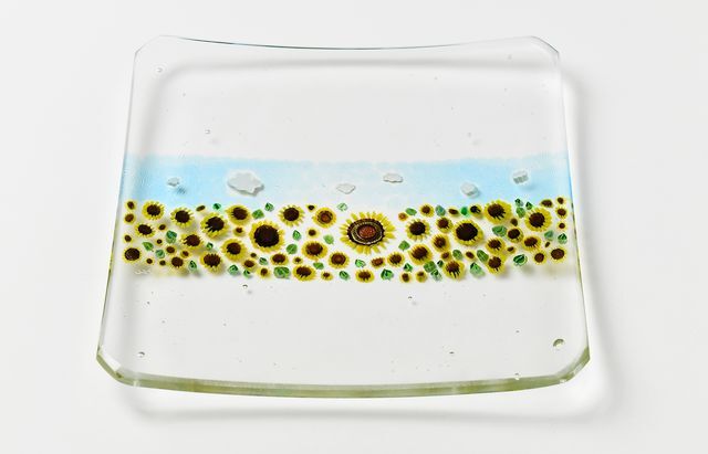 角皿　野の花　辻修作品 三留舞 5 夏の思い出角皿 ｜ 暮らしのうつわ花田 和食器 通販