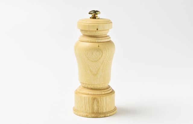 極美品【木工ヤマニ】ペッパーミル　ドンブリ　９吋　タモ鉄媒染　胡椒挽き 木工ヤマニペッパーミル ドンブリ 9吋 タモ鉄媒染 胡椒挽き 極