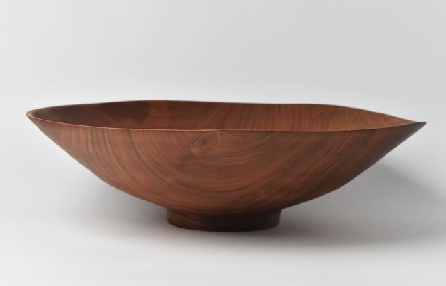 iiDA Woodturning 18D サラダ＆パスタボウル さくら/ウレタン（飯田