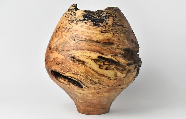 iiDA Woodturning 29 オブジェクト ヤシャブシ/オイル（飯田慎一